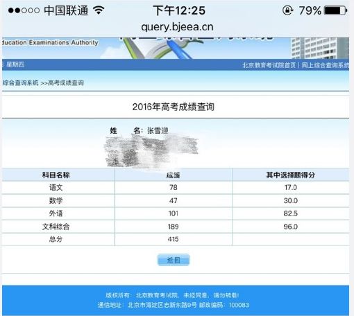 关晓彤高考超线206分被赞学霸：数学131 英语126 www.91yuer.com